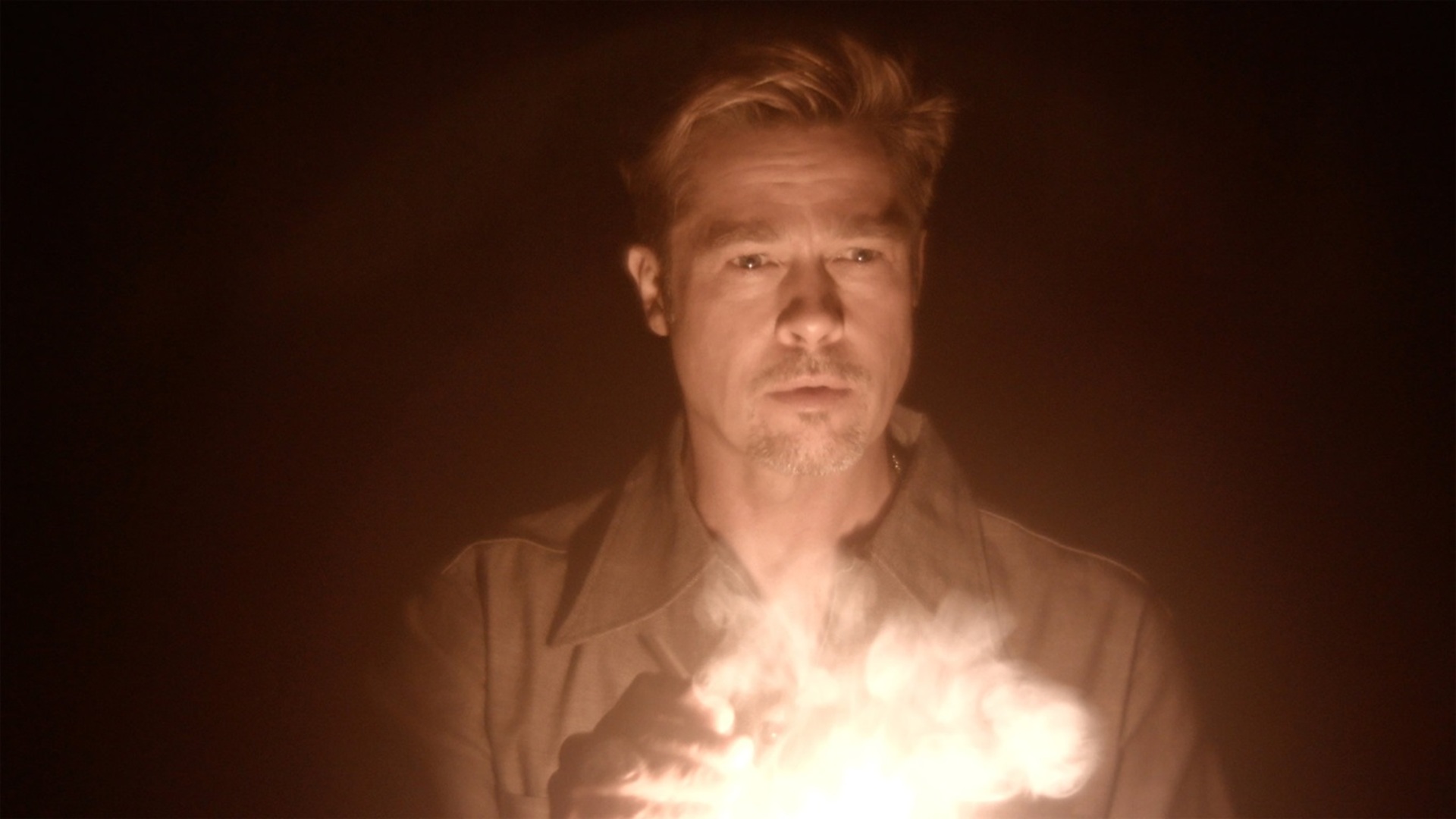 brad pitt en la oscuridad