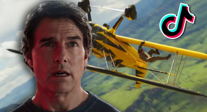 Tom Cruise hizo acrobacia inspirado en TikTok