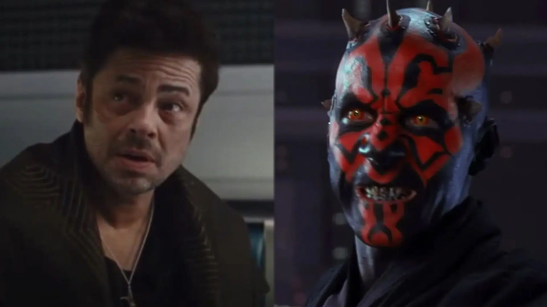 Benicio del Toro Darth Maul