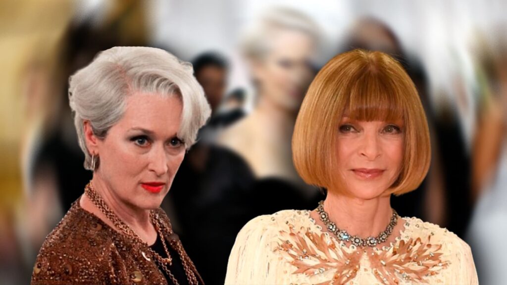 Anna Wintour y Miranda Priestley