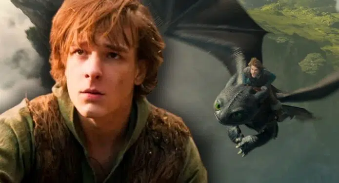 Cómo entrenar a tu dragón lesión Mason Thames