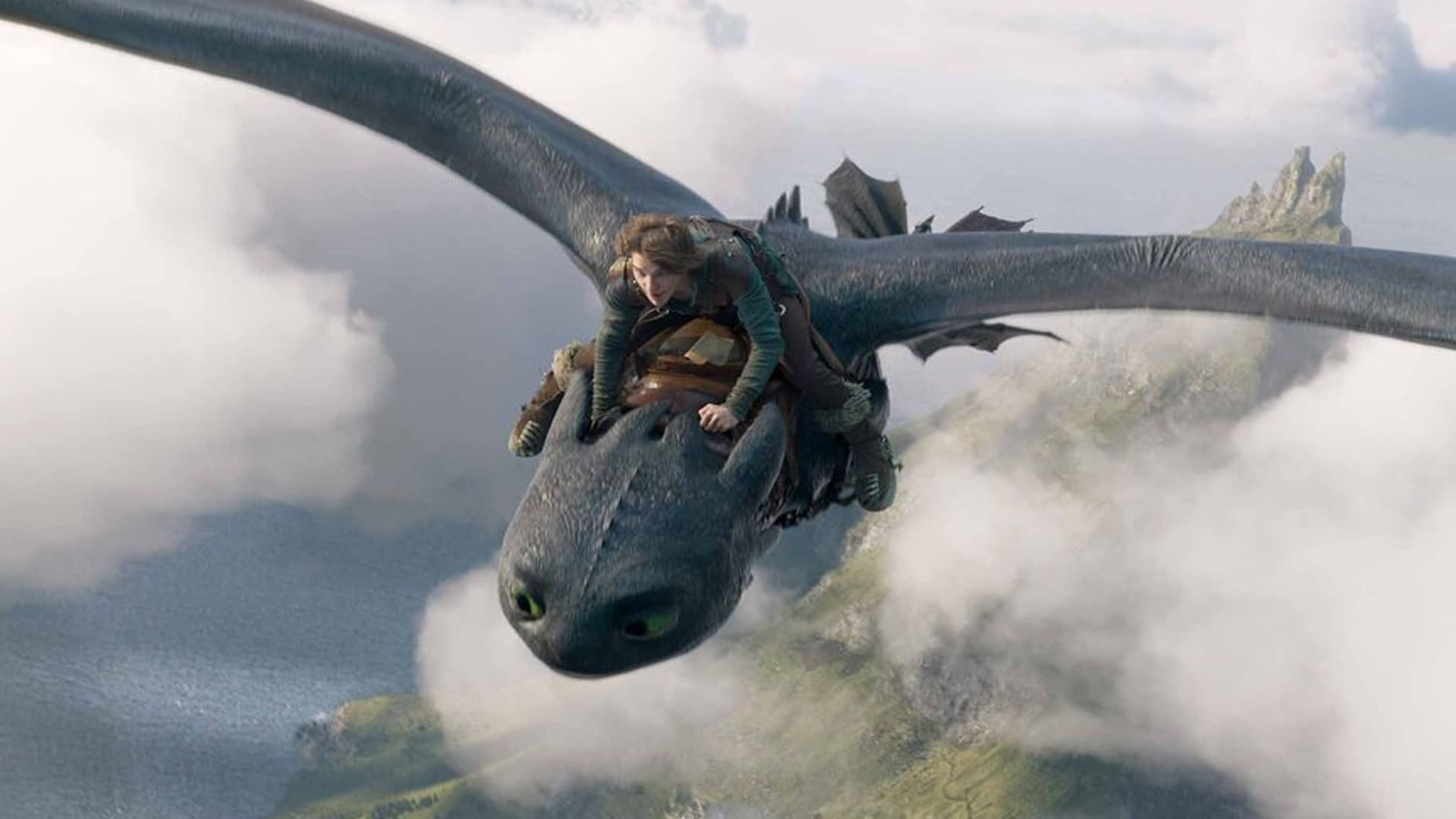 Cómo entrenar a tu dragón primer vuelo