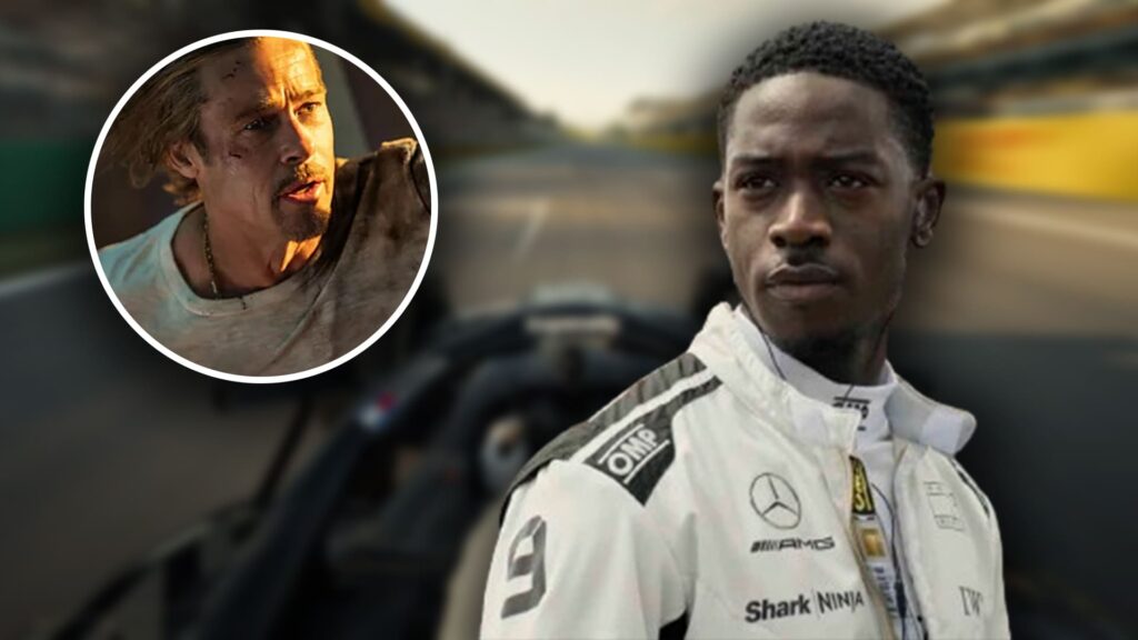 Damson Idris le escupió a Brad Pitt en escena