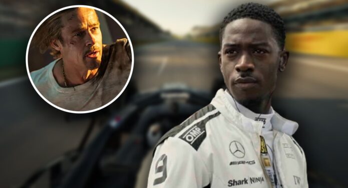 Damson Idris le escupió a Brad Pitt en escena