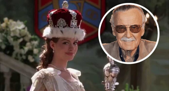 Stan Lee, apareció en un universo de princesas de Disney, en El diario de la princesa 2.