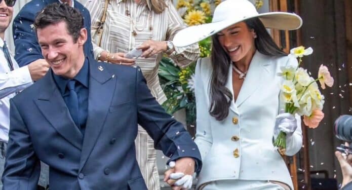 Dua Lipa y Callum Turner