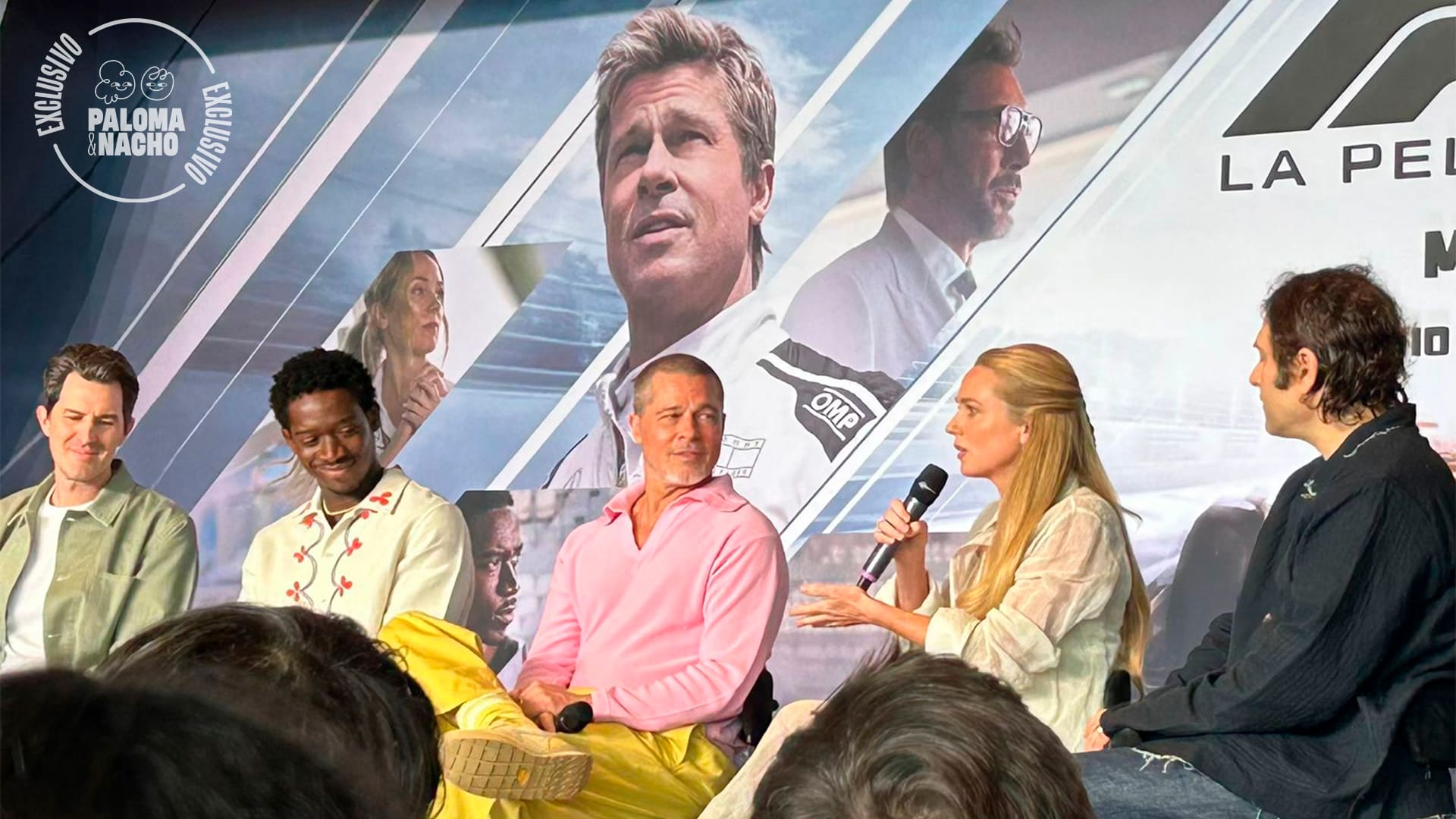 Kerry Condon en conferencia de F1
