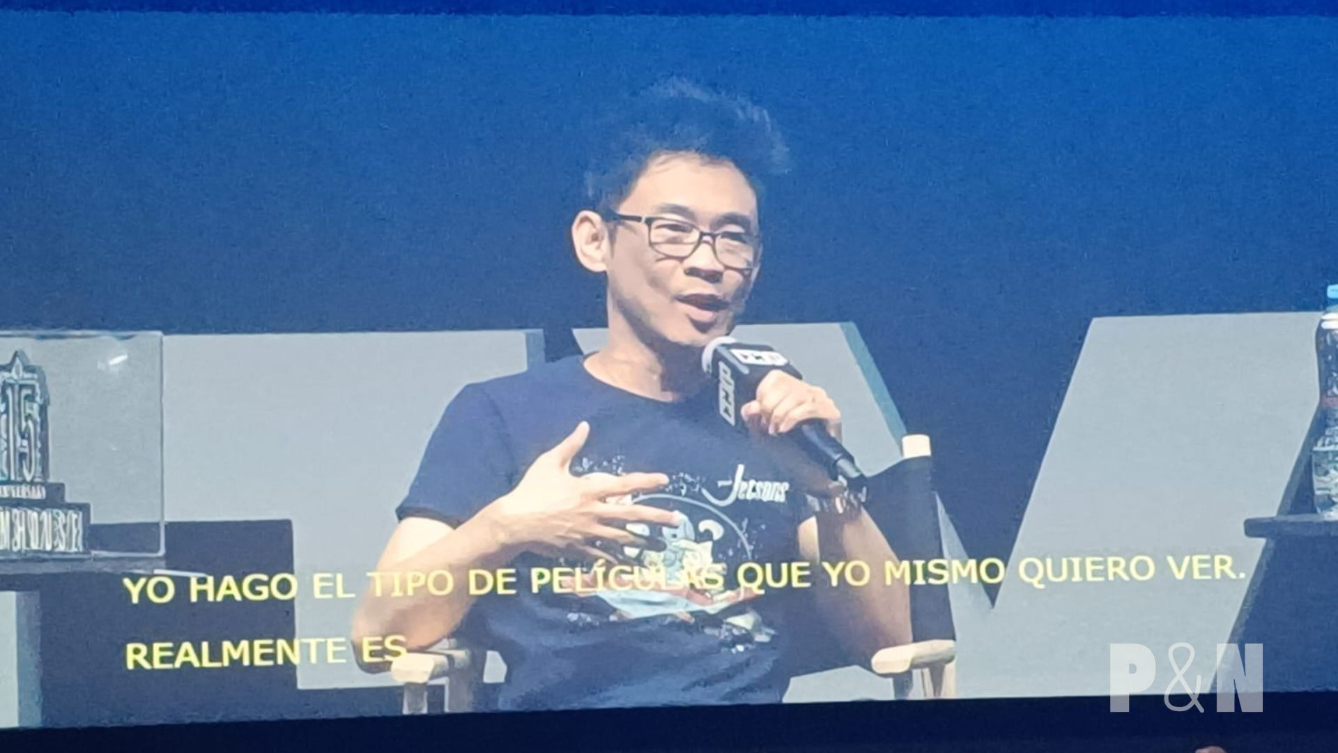James Wan habló de su próxima nueva película Alma gemela, en el panel de Blumhouse de la CCXP