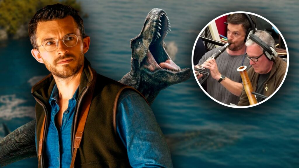 Jonathan Bailey clarinete Jurassic World