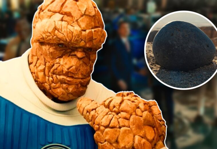 Los 4 Fantásticos La Mole inspirada en una roca