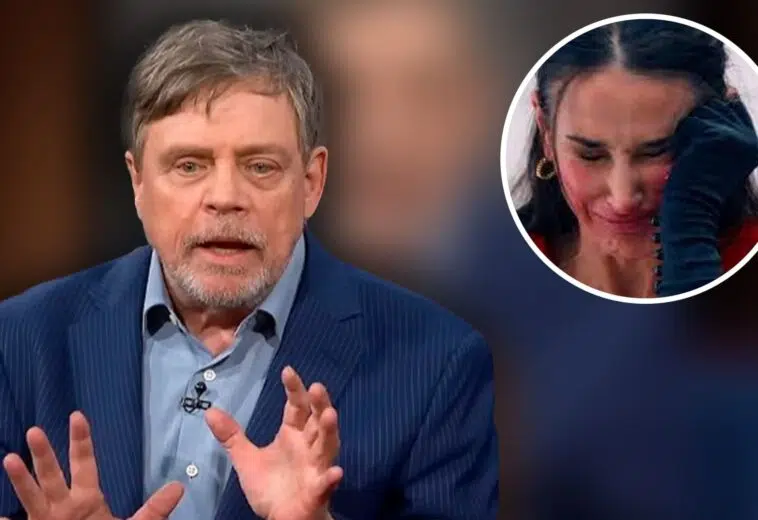 Mark Hamill pantalones Demi Moore