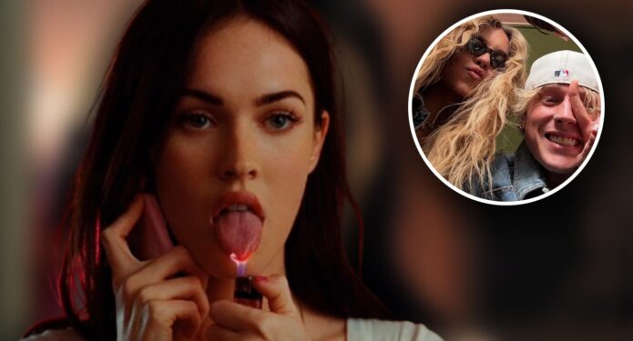 Megan Fox reacción a Machine Gun Kelly y Sydney Sweeney