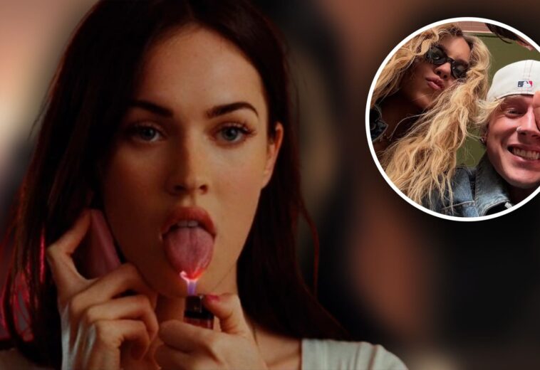 Megan Fox reacción a Machine Gun Kelly y Sydney Sweeney