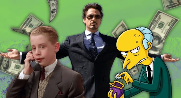 Millonarios y personajes más ricos del cine y la tv