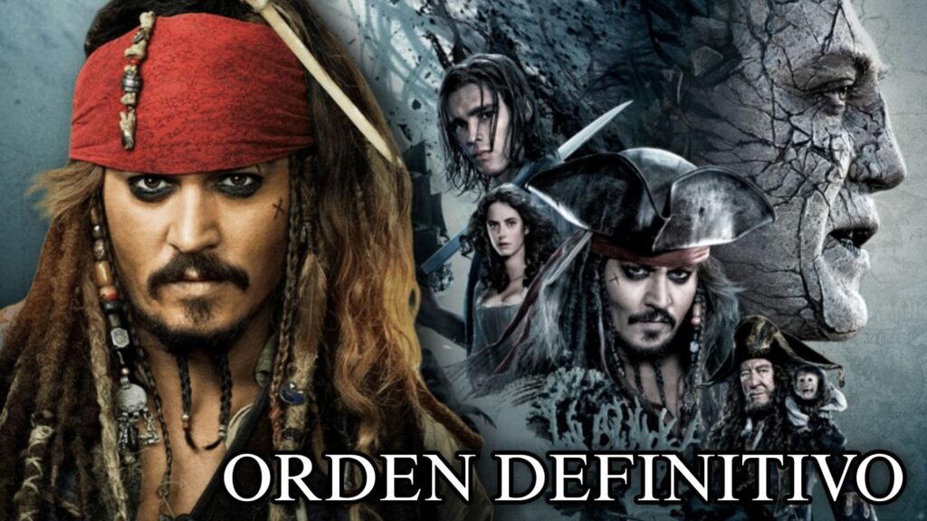 ¿Cuál es el orden cronológico de las películas de Piratas del Caribe?