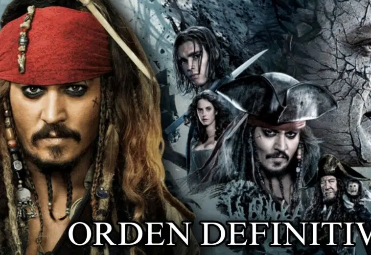 Orden cronológico de películas Piratas del caribe