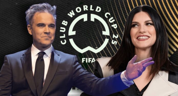 Laura Pausini y Robbie Williams se unen al Mundial de Clubes de la Fifa