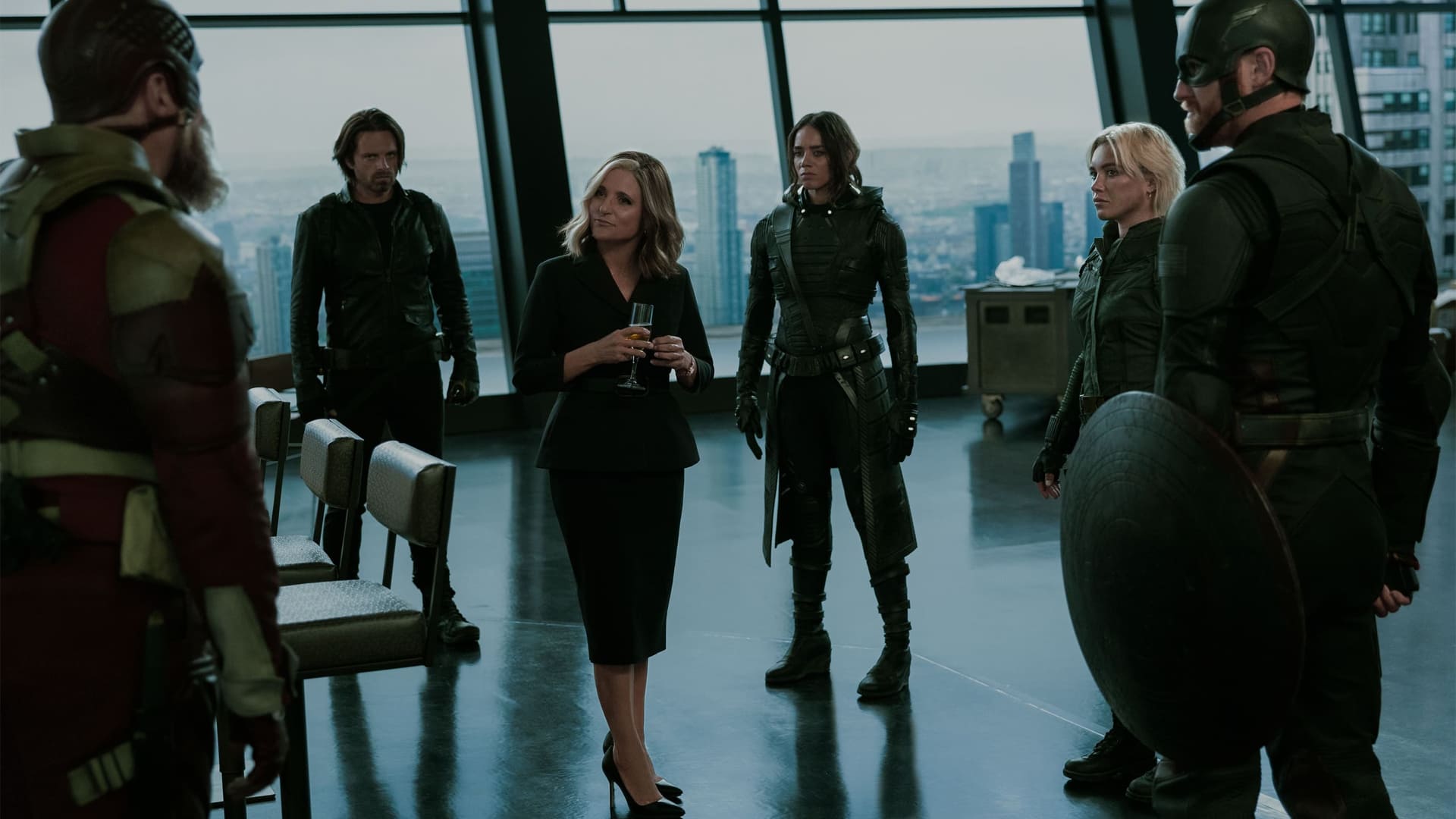 Thunderbolts en la Torre Stark
