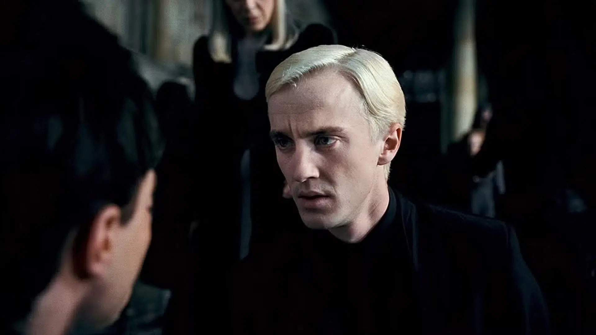 Draco Malfoy escena Las reliquias de la muerte
