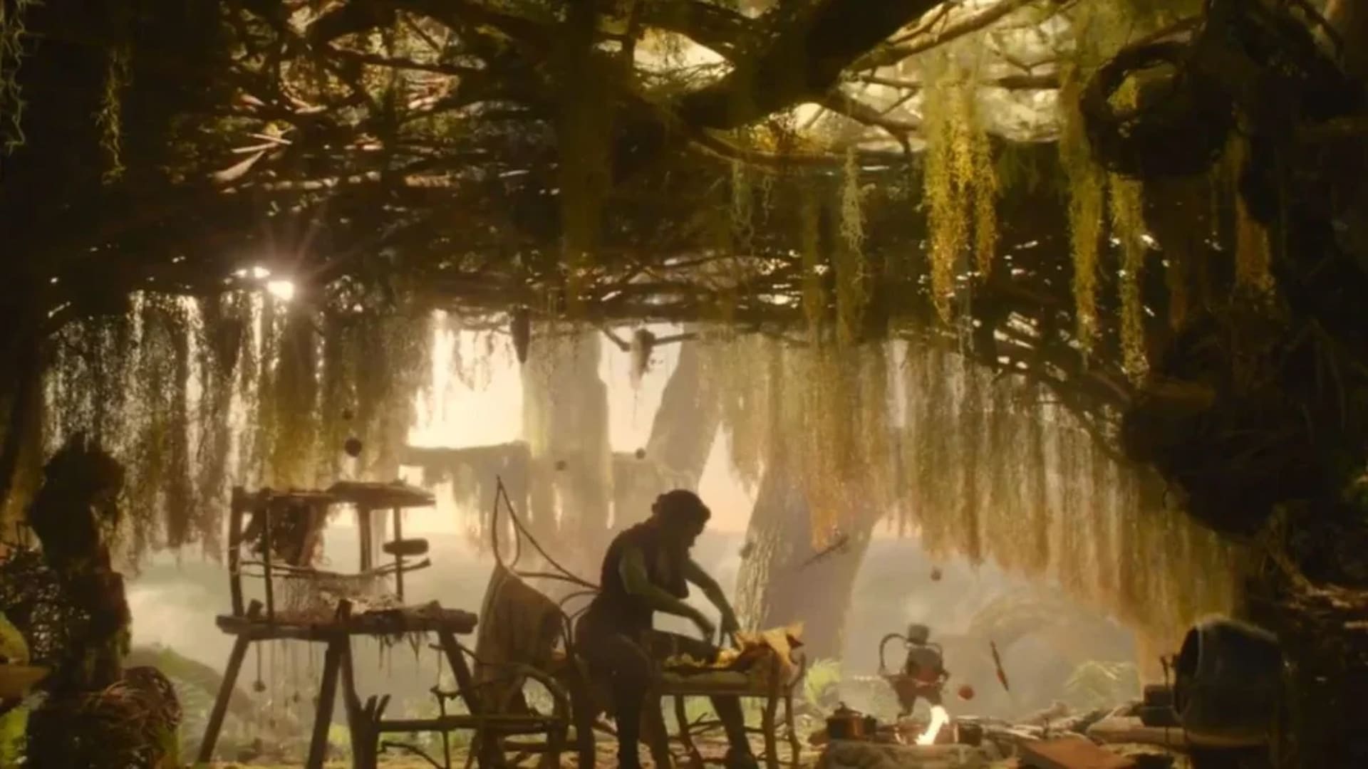 Elphaba en su refugio