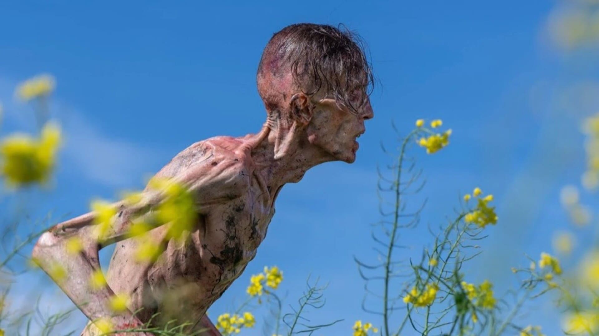 zombie de perfil