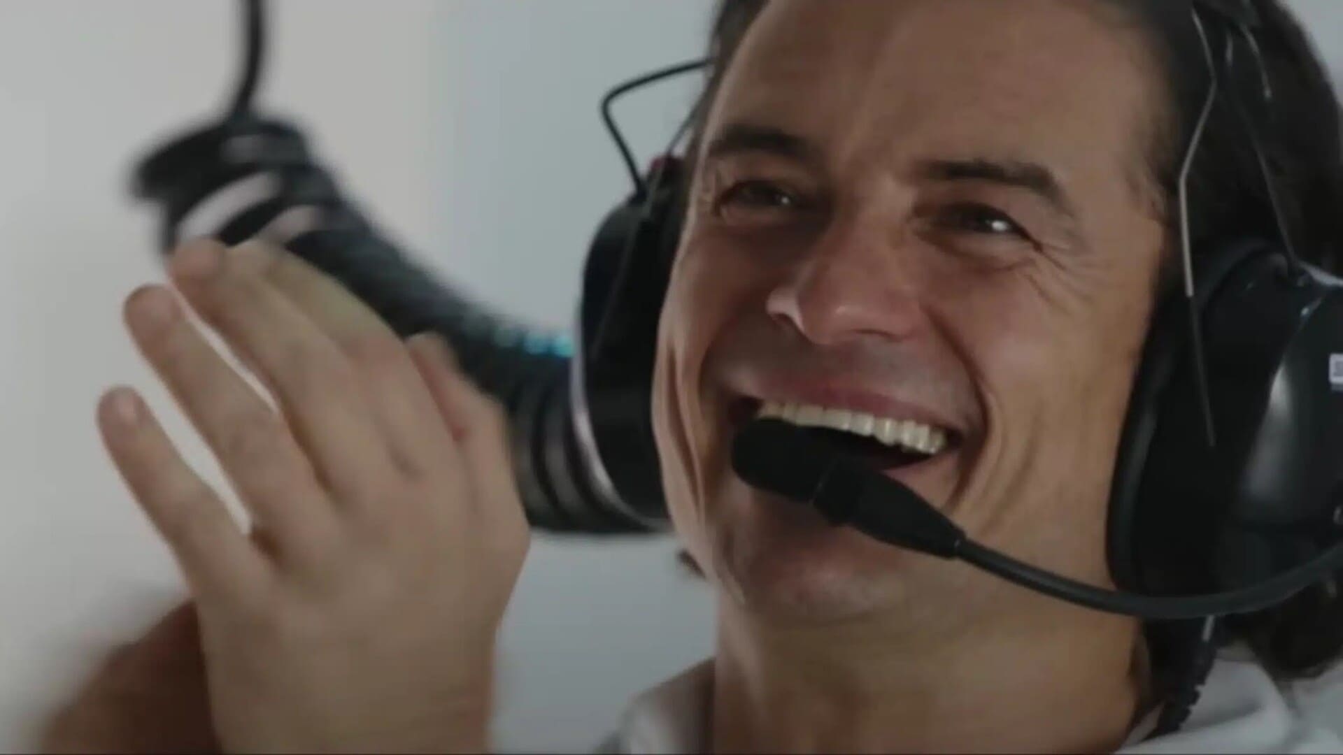 Orlando Bloom feliz
