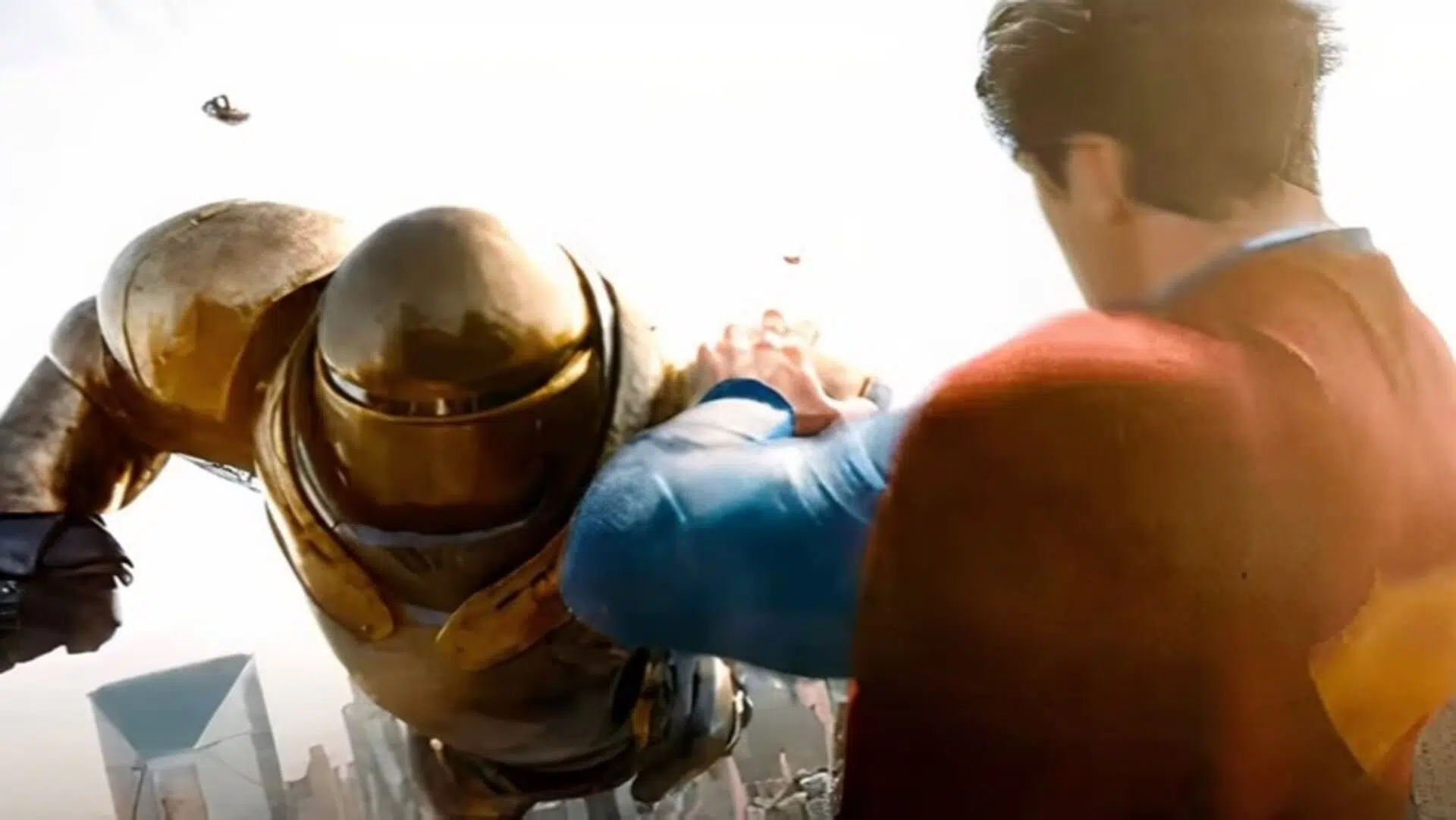 superman vs robot