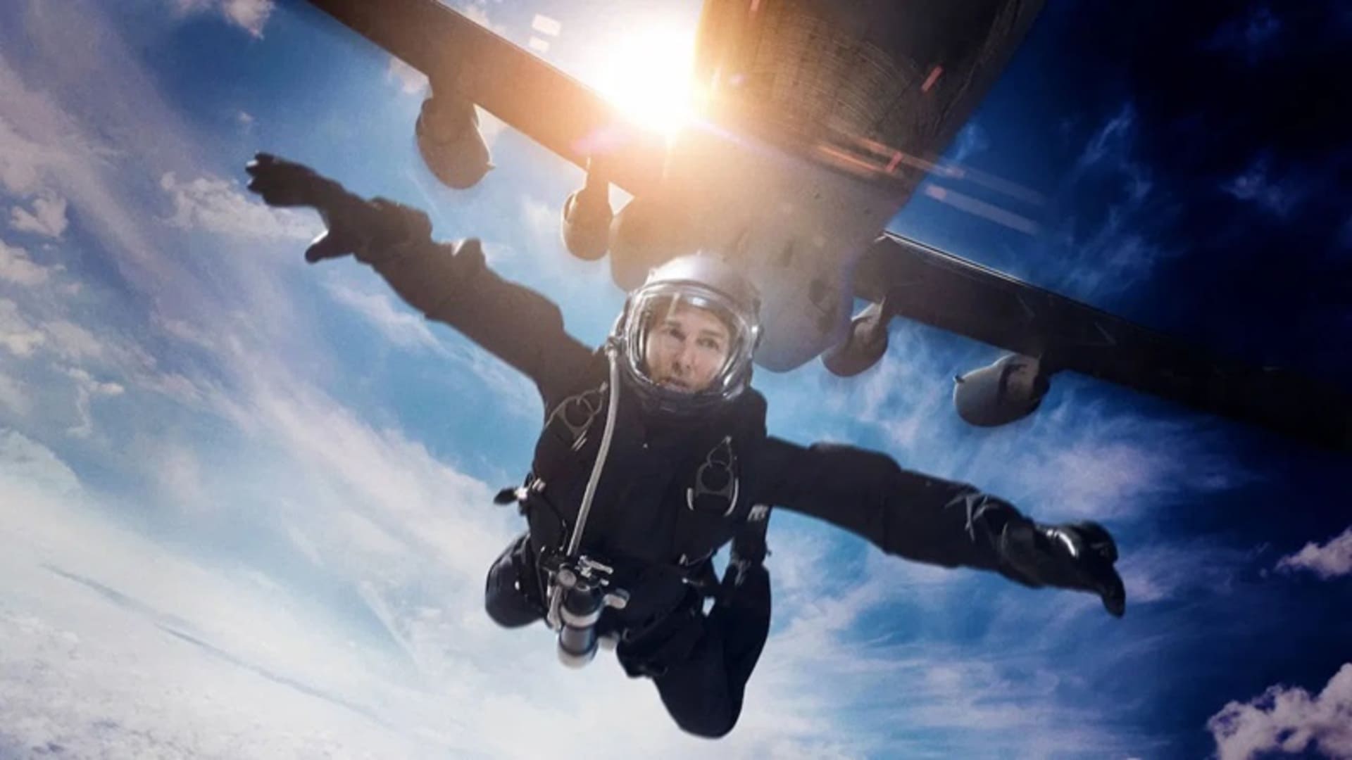 tom cruise acrobacia en el aire