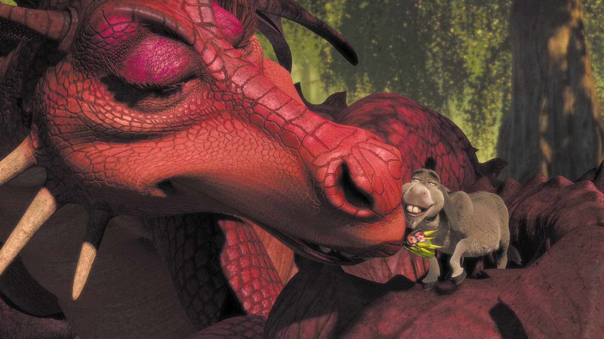 Burro y dragona