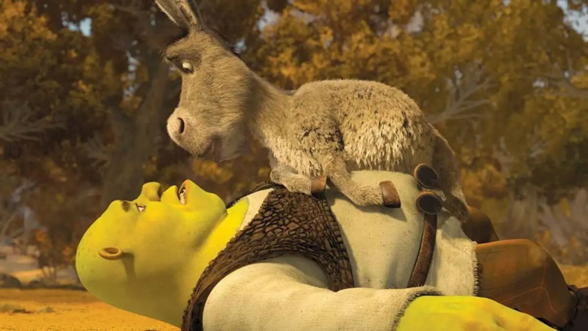 Shrek 4 escena