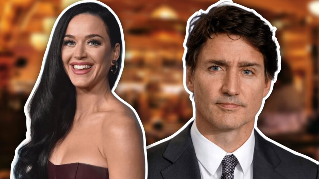 Katy Perry cena con Justin Trudeau
