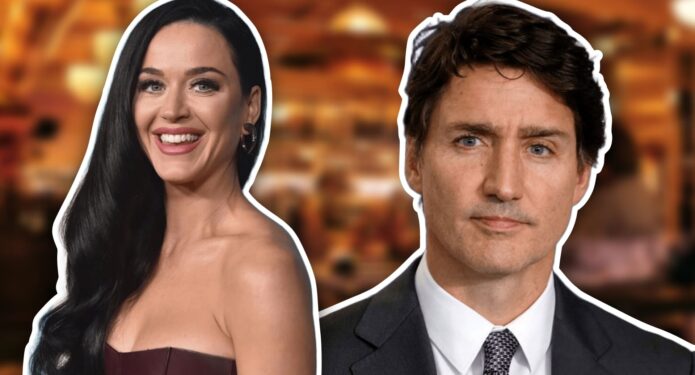 Katy Perry cena con Justin Trudeau