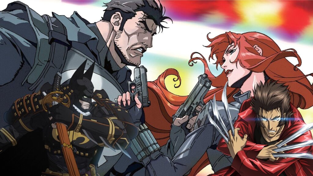 Marvel DC Comics Anime