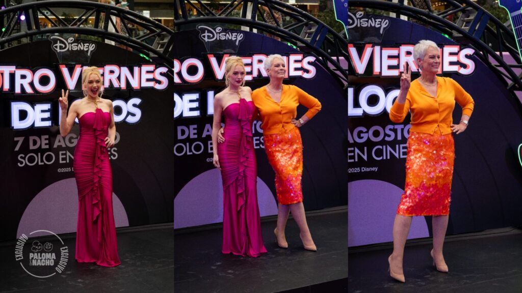 Otro viernes de locos premiere México Lindsay Lohan y Jamie Lee Curtis