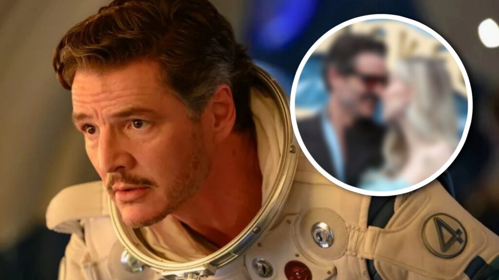 Posible beso de pedro pascal y vanessa kirby en premiere