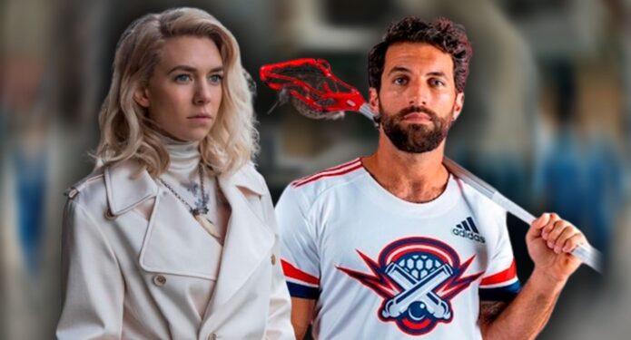 Vanessa Kirby y Paul Rabil