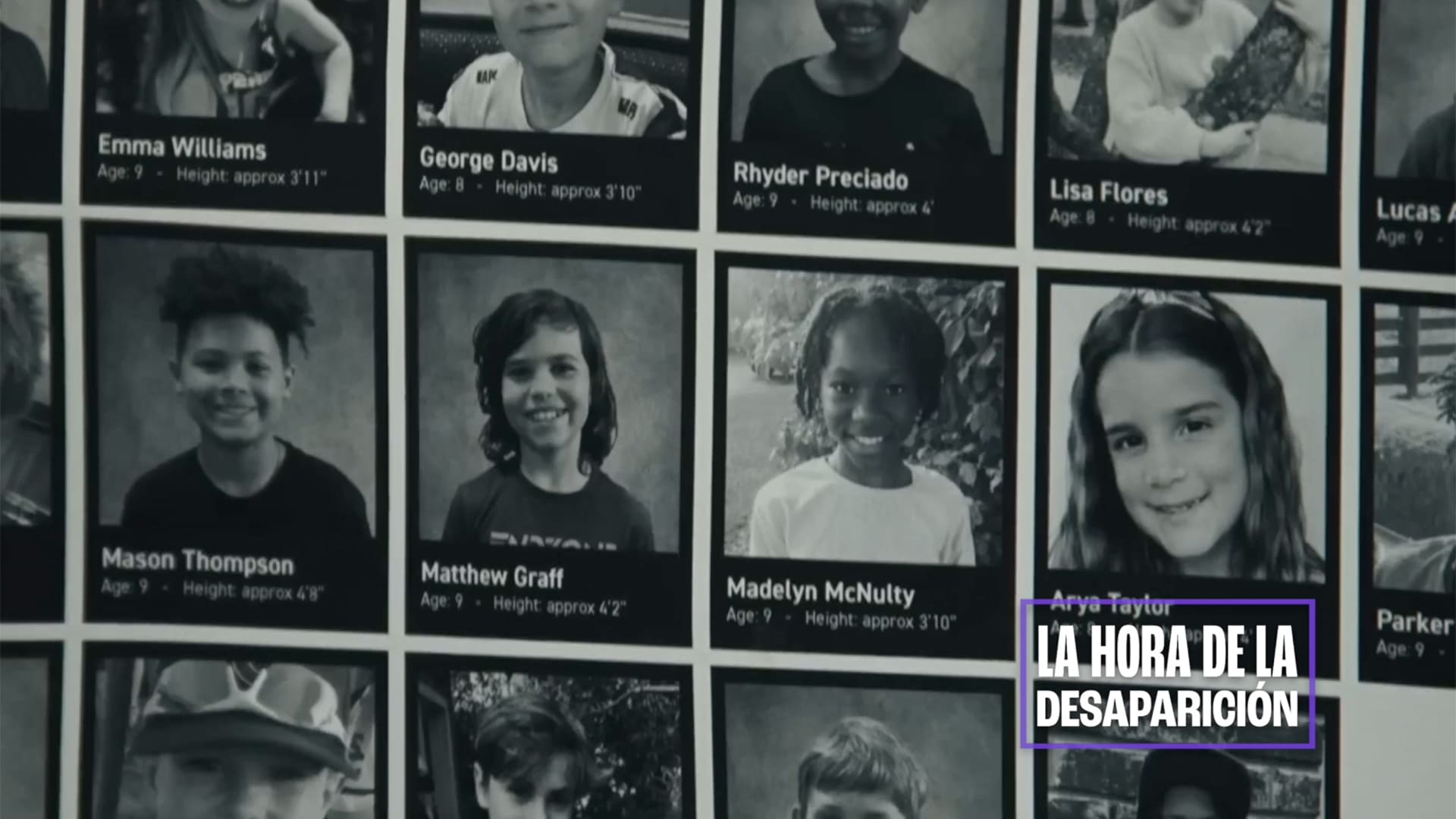 Niños perdidos La hora de la desaparición