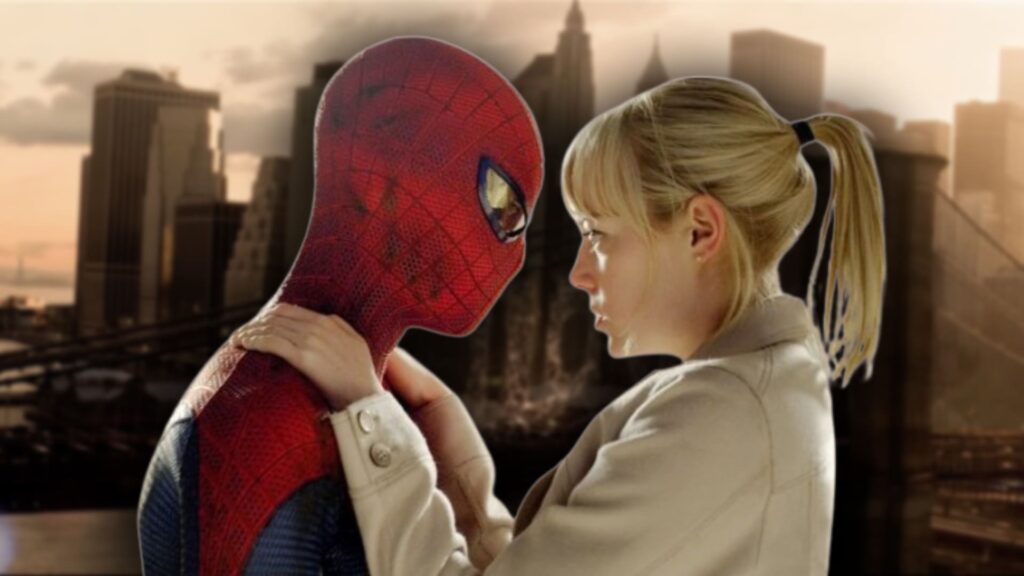 Emma Stone y Andrew Garfield en El sorprendente Hombre Araña 2