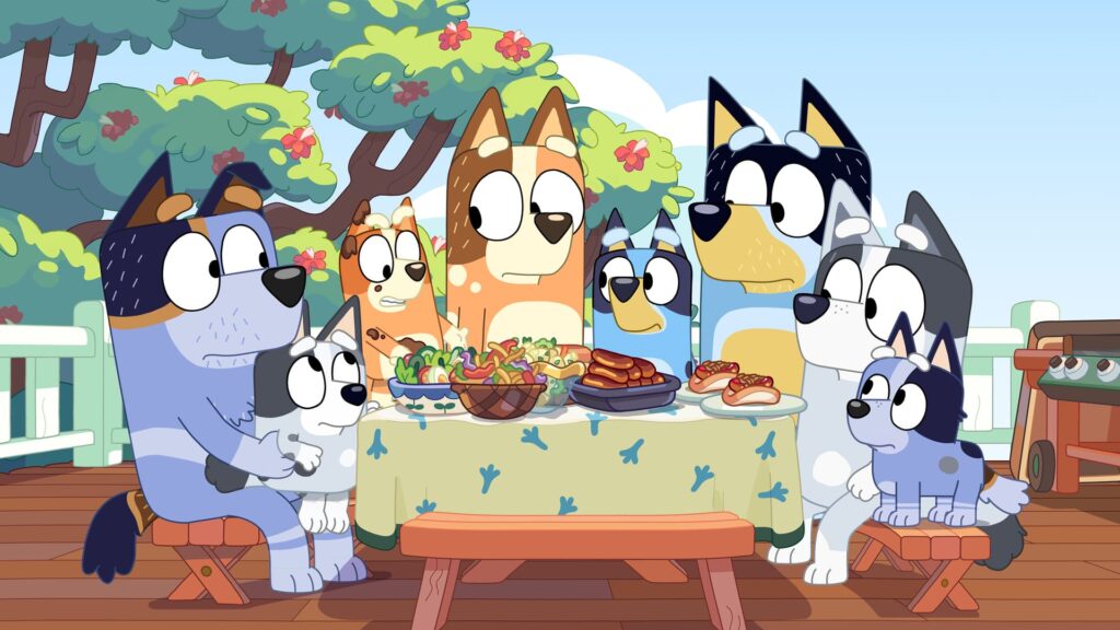Familia de perros