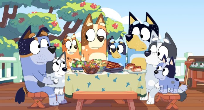 Familia de perros