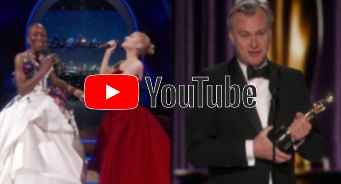 YouTube derechos de los Oscar