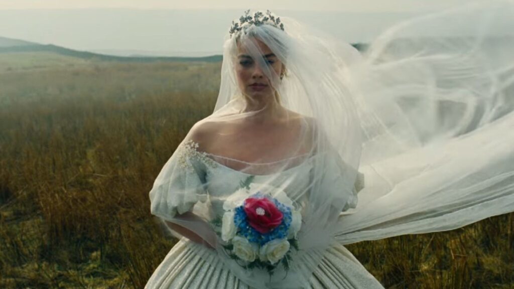 Margot Robbie vestido de novia