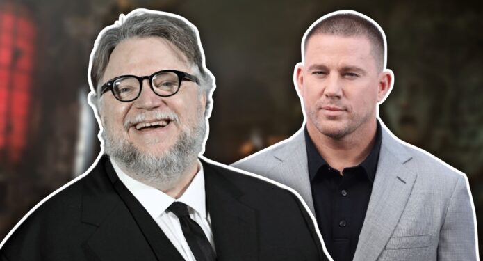 Guillermo Del Toro y Channing Tatum en La bella y la bestia