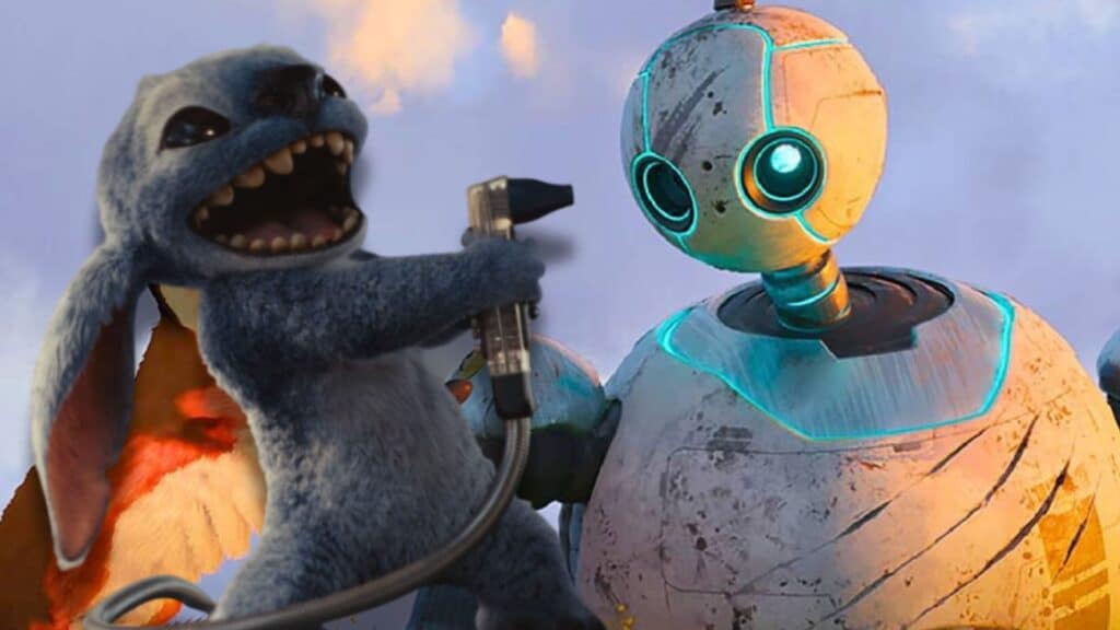 Robot salvaje Lilo y Stitch conexión