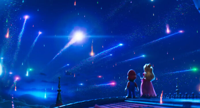 Super Mario Galaxy Peach y Mario