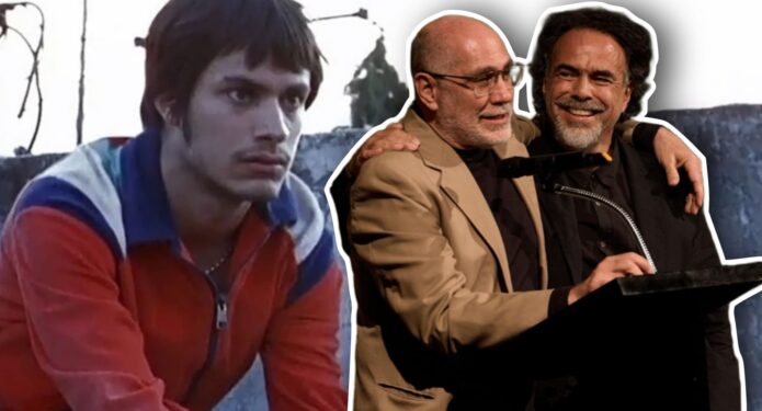 Alejandro González Iñárritu y Guillermo Arriaga en el aniversario de Amores perros