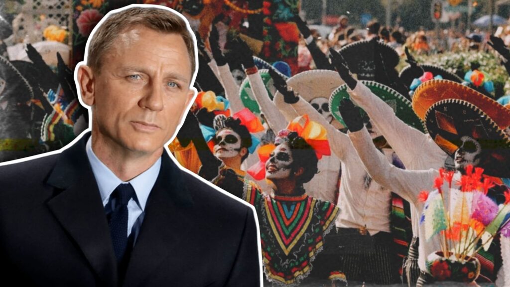 La vez que James Bond creó un desfile de Día de Muertos en México