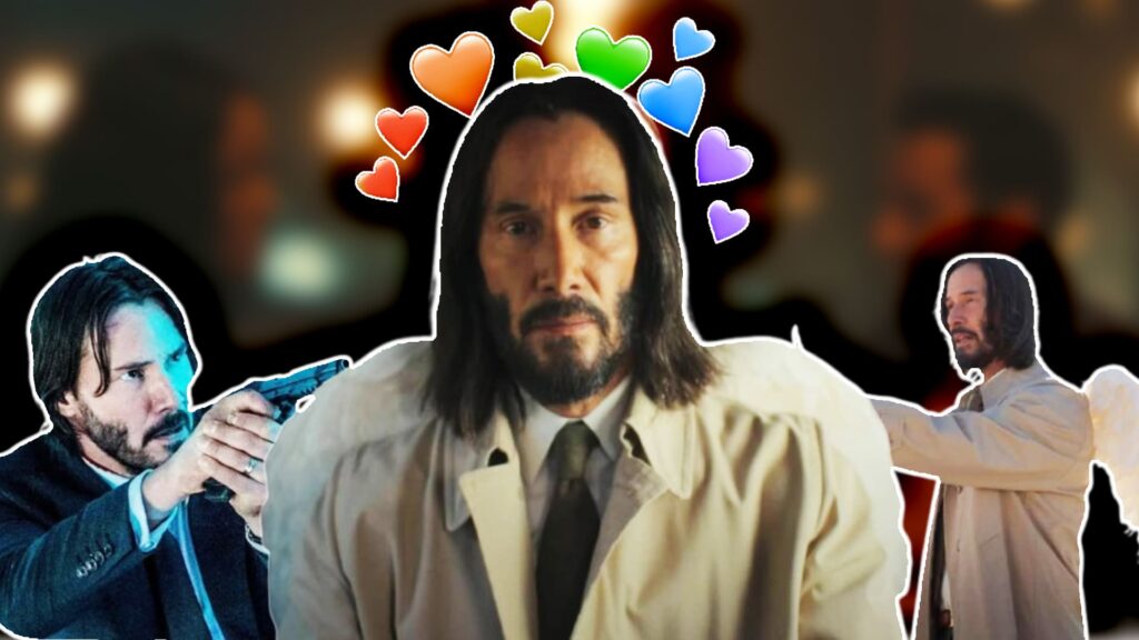 Keanu Reeves es un ángel novio de internet