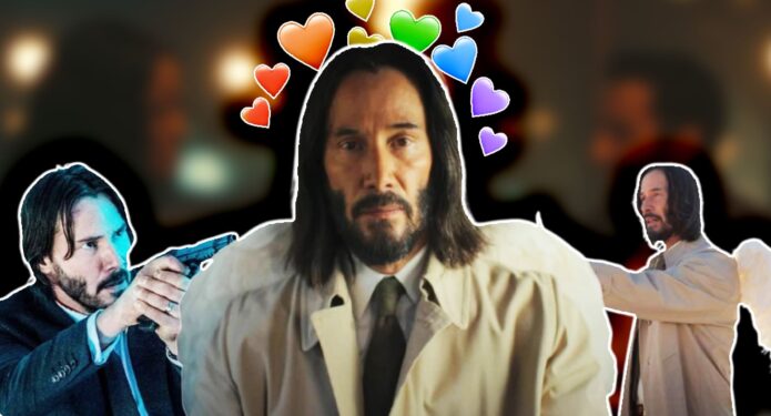 Keanu Reeves es un ángel novio de internet