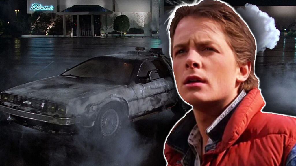 Volver al futuro DeLorean Michael J. Fox